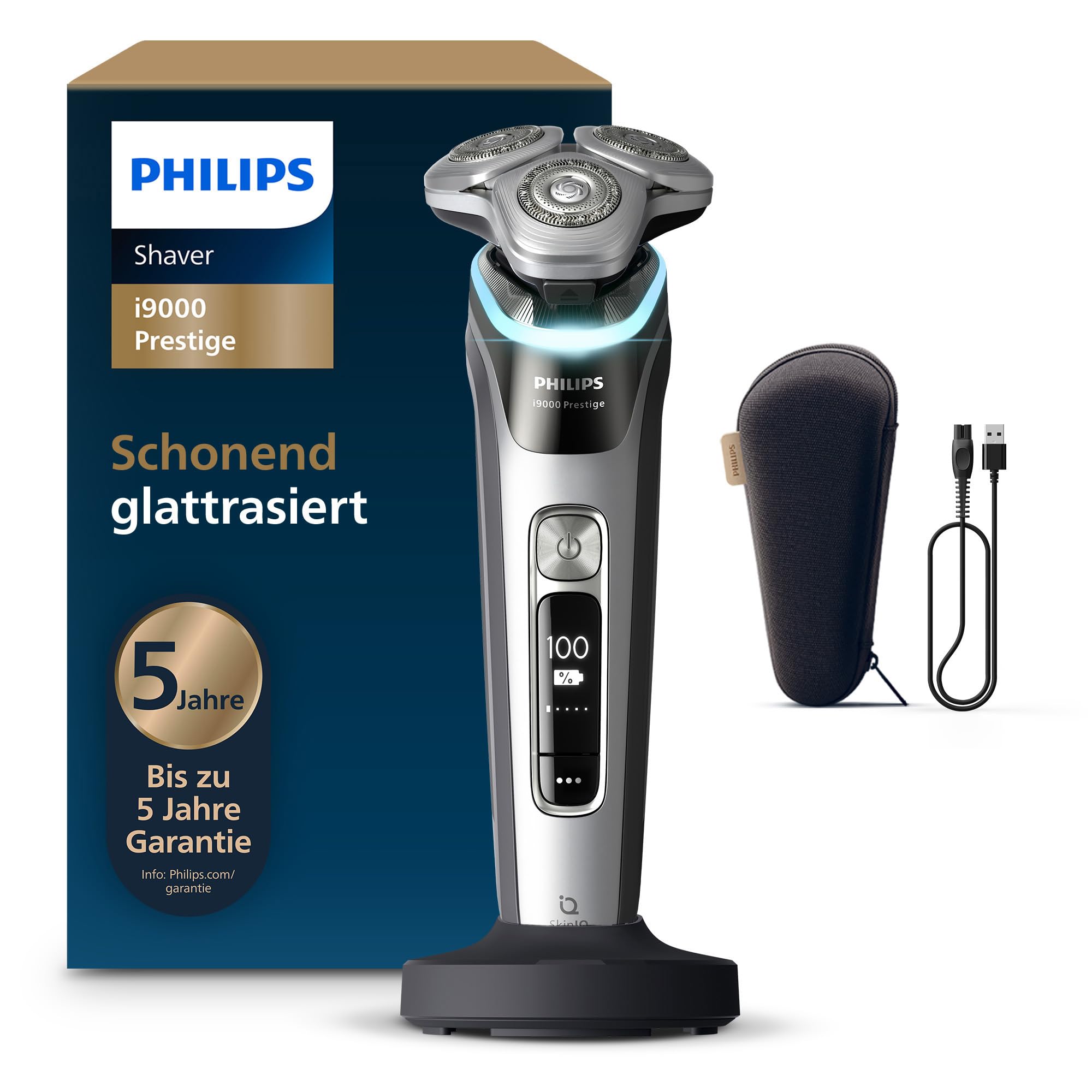 philips-rasierer-i9000-prestige-xp9204-10-elektrischer-nass-und-trockenrasierer- image 1