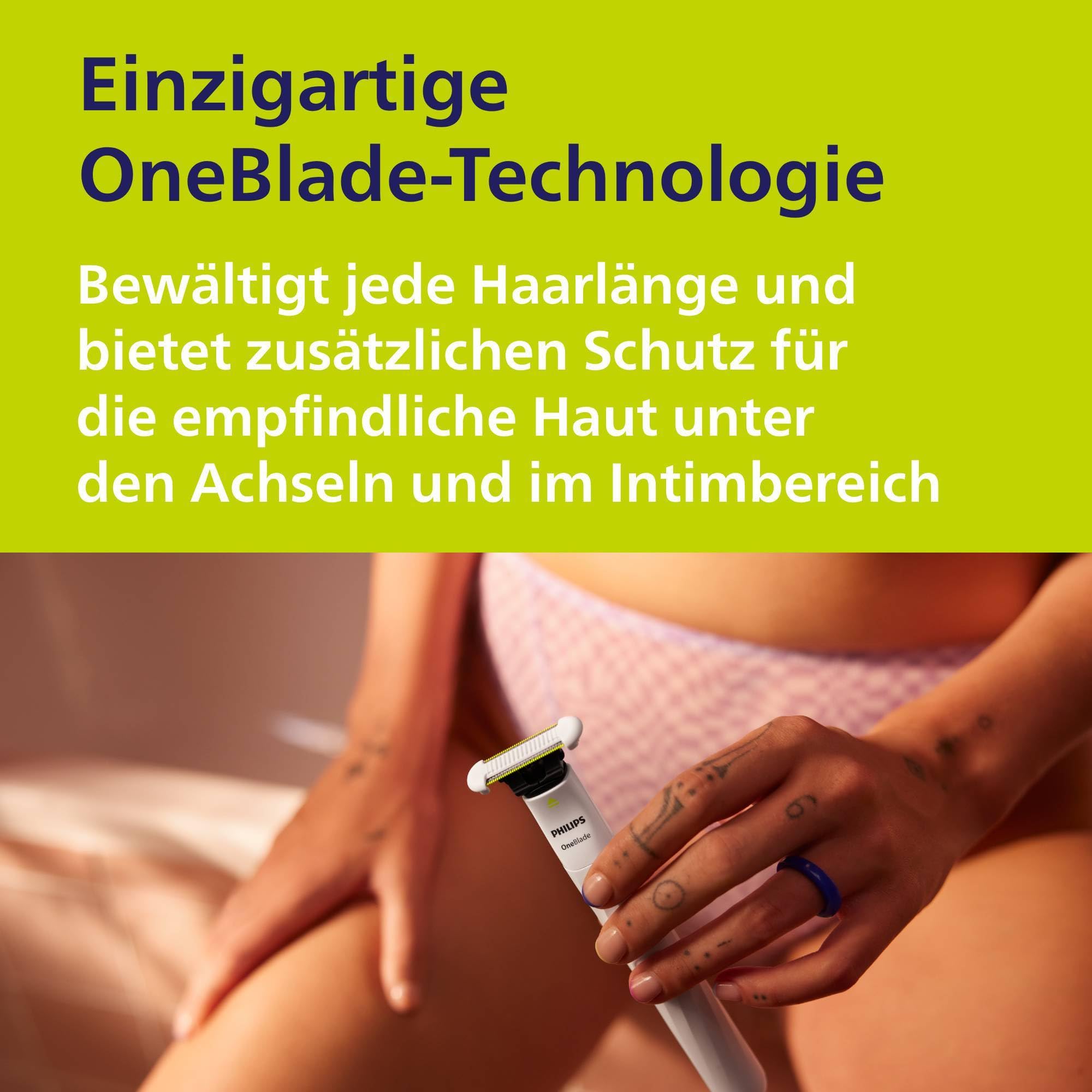 philips-oneblade-intimate-qp1924-28-intimrasur-trimmer-rasierer-mit-skinprotect- image 2