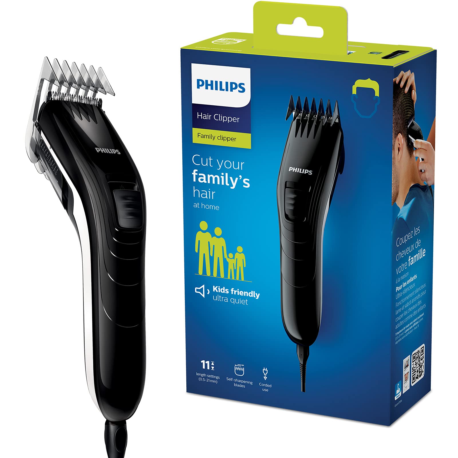 philips-qc5115-15-haarschneider-edelstahlklingen-11-schnittl-ngen image 1