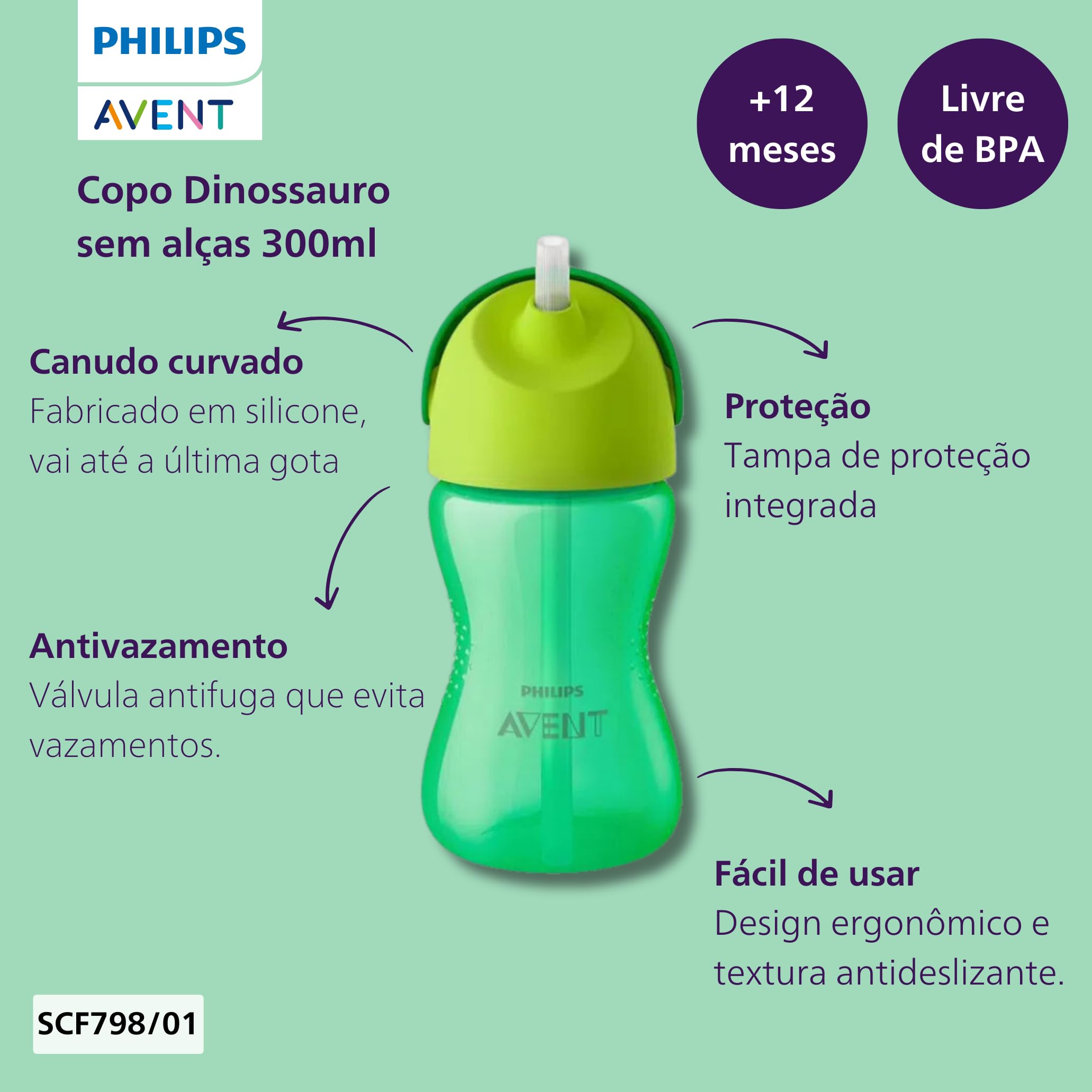 philips-avent-strohhalmbecher-scf798-01-silikon-trinkbecher-mit-gebogenem-strohh image 3