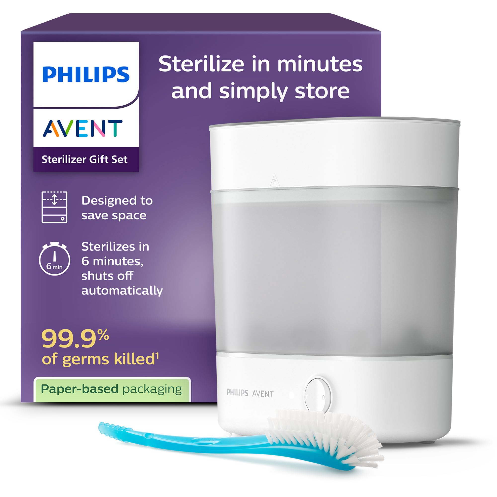 philips-avent-scf291-30-sterilisator-geschenkset-elektrischer-dampfsterilisator- image 1