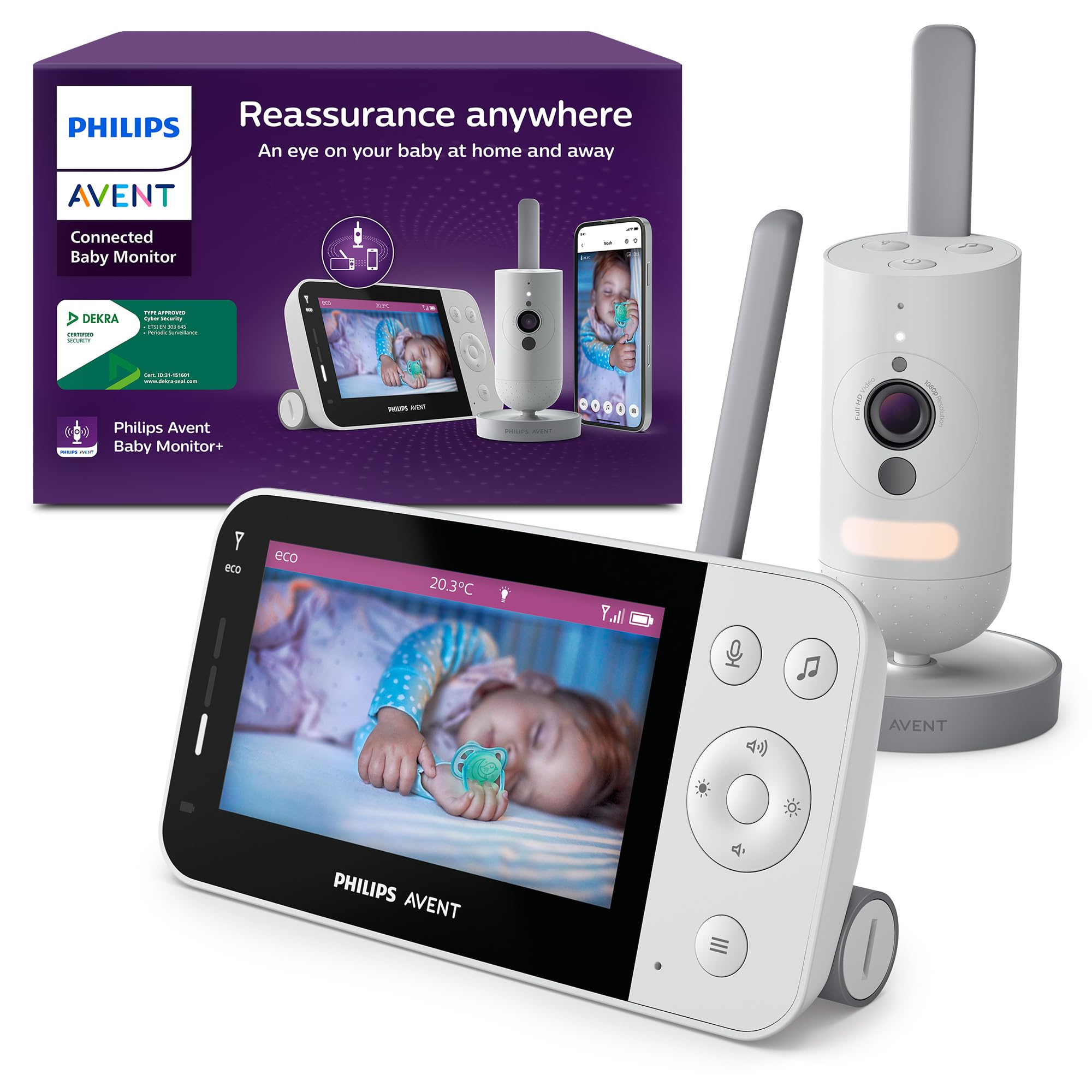 philips-avent-connected-babyphone-scd951-26-wlan-babyphone-mit-hd-kamera-infraro image 1