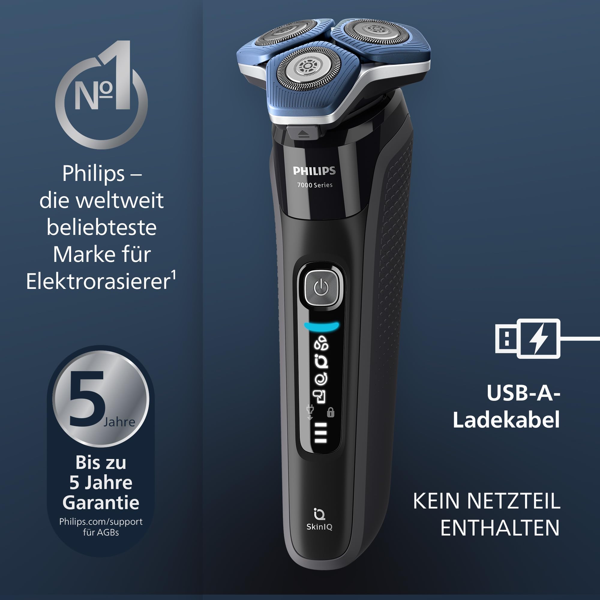 philips-shaver-series-7000-s7886-55-elektrorasierer-f-r-herren-ausklappbarer-tri image 2