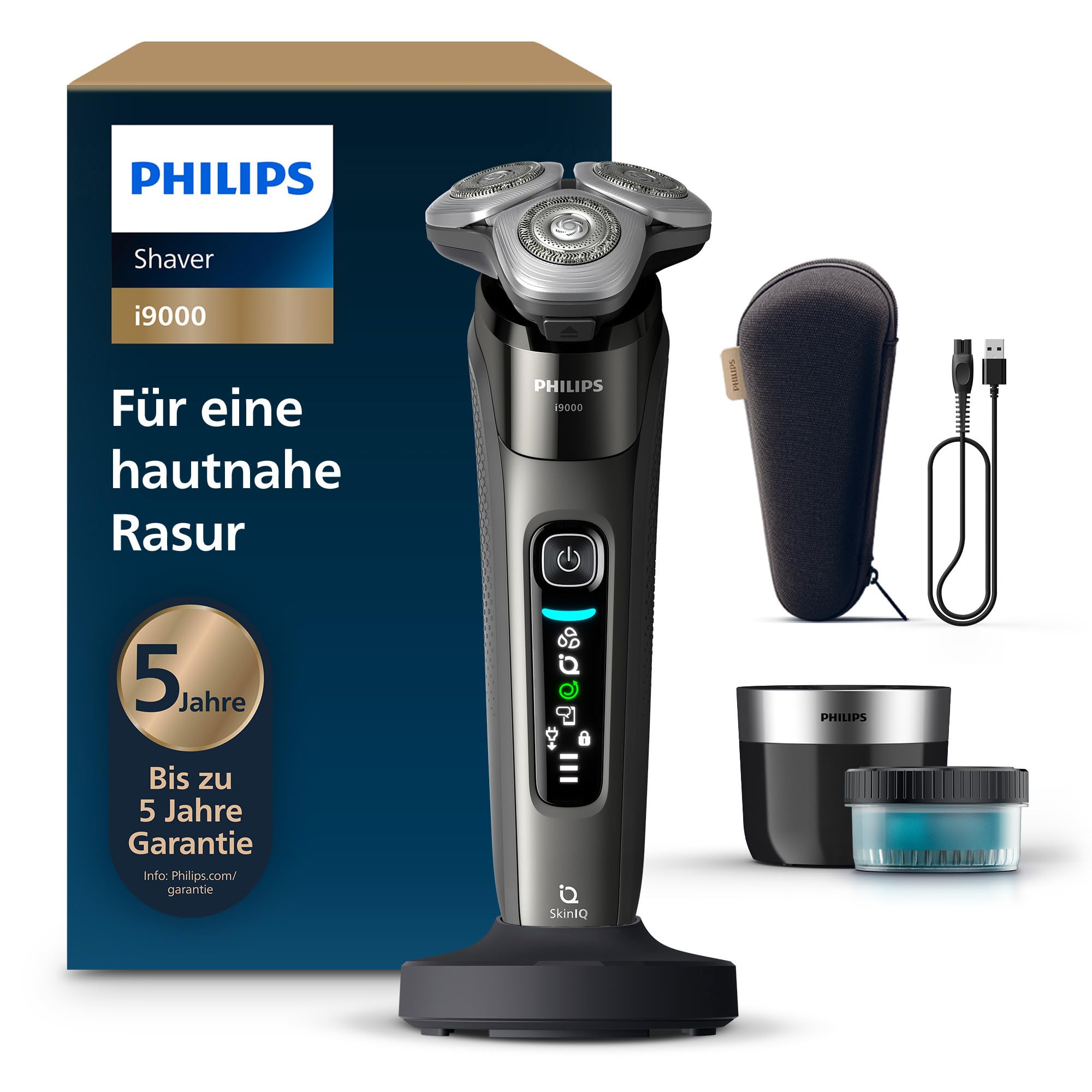 philips-rasierer-i9000-x9002-30-elektrischer-nass-und-trockenrasierer-f-r-herren image 1