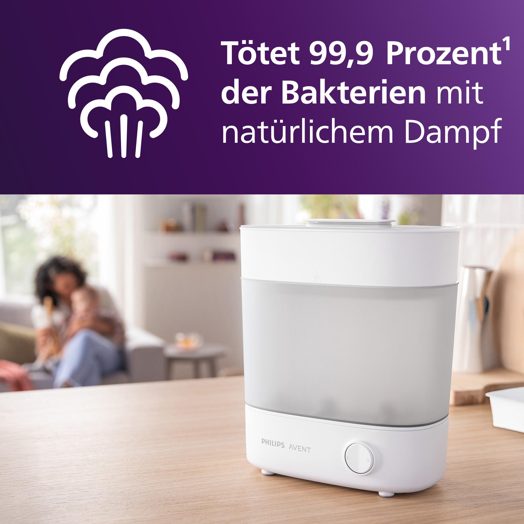 philips-avent-scf291-30-sterilisator-geschenkset-elektrischer-dampfsterilisator- image 2