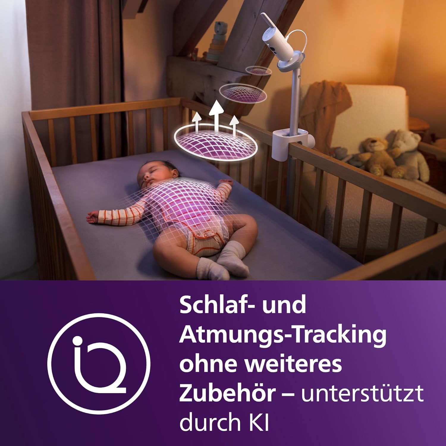 philips-avent-premium-connected-scd973-26-videobabyphone-set-senseiq-schlaf-atmu image 3