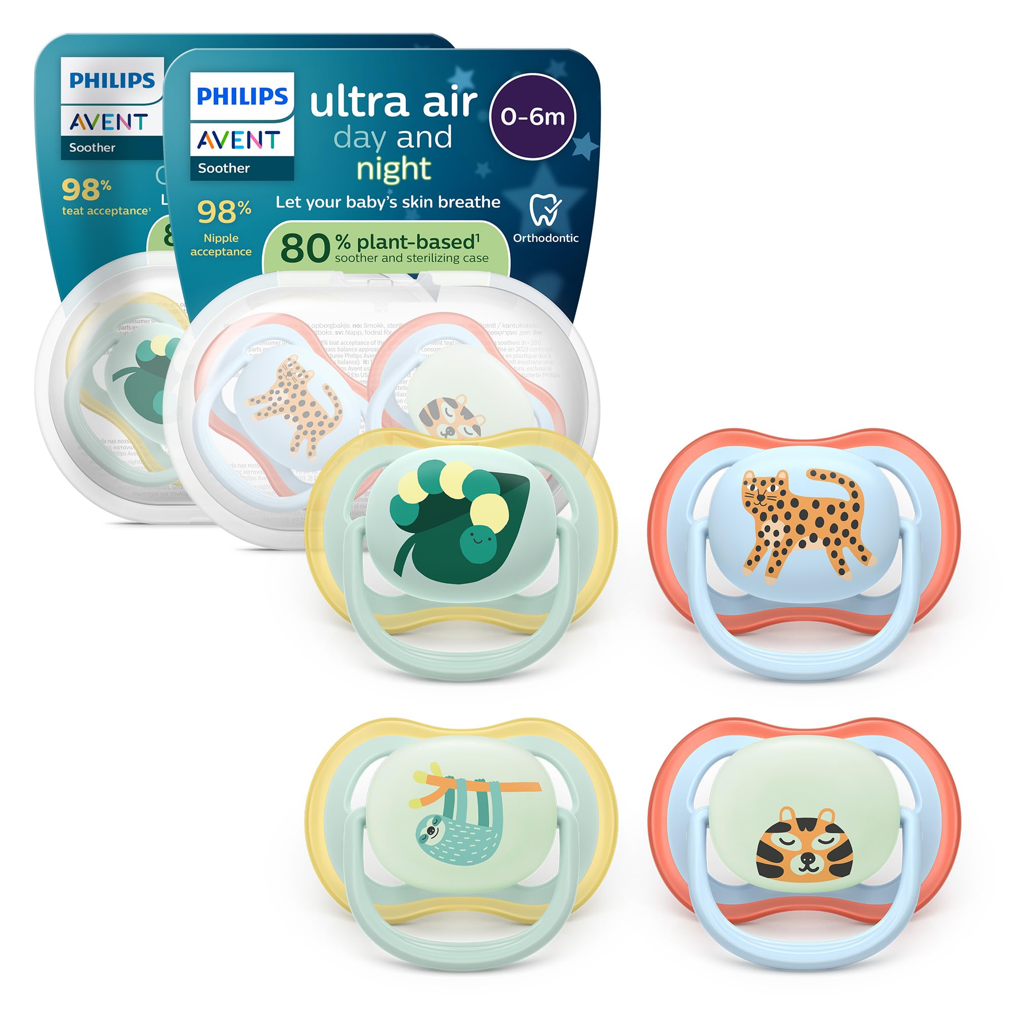 philips-avent-ultra-air-scf087-20-schnuller-0-6-monate-4er-pack-mit-kiefergerech image 8