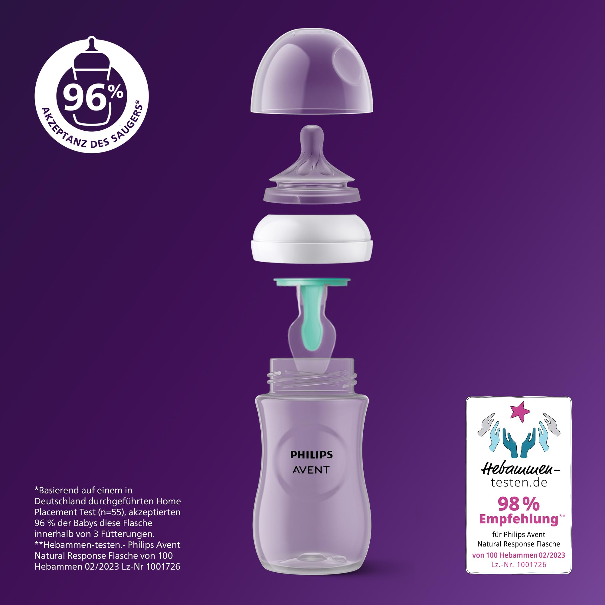 philips-avent-scd657-11-natural-response-babyflaschen-geschenkset-mit-airfree-ve image 2