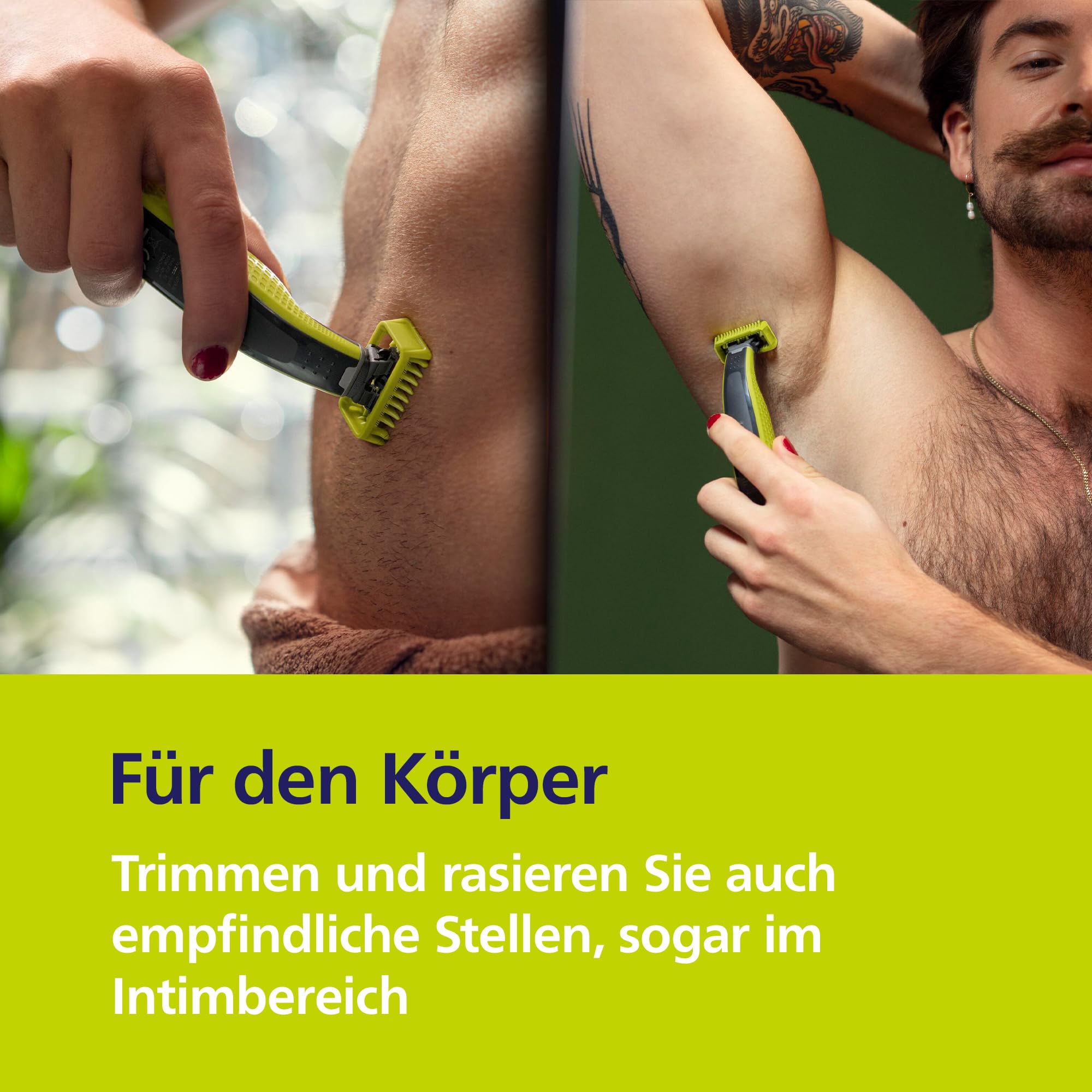 philips-oneblade-360-face-body-qp2824-31-hybrid-rasierer-trimmer-bodygroomer-3x- image 3