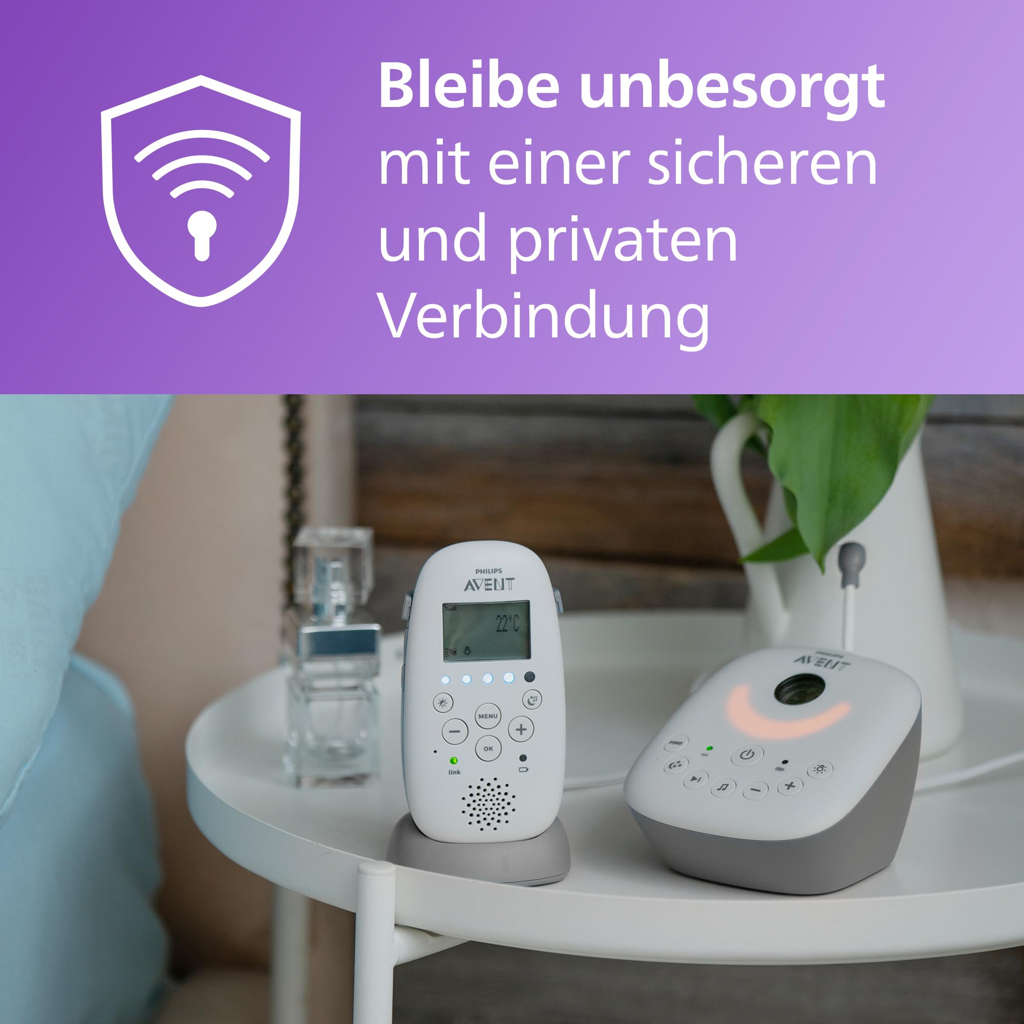 philips-avent-audio-babyphone-scd733-26-dect-technologie-gegensprechfunktion-ste image 2