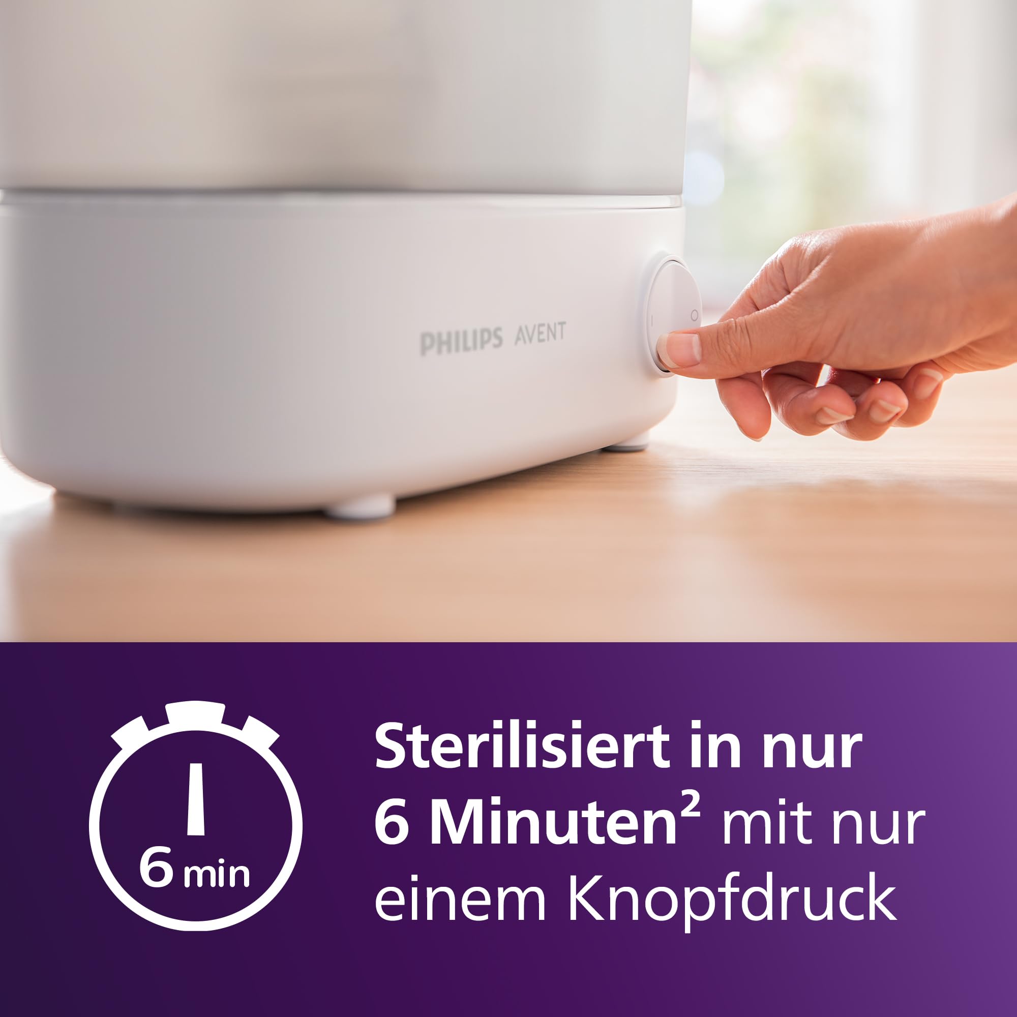 philips-avent-scf291-30-sterilisator-geschenkset-elektrischer-dampfsterilisator- image 3