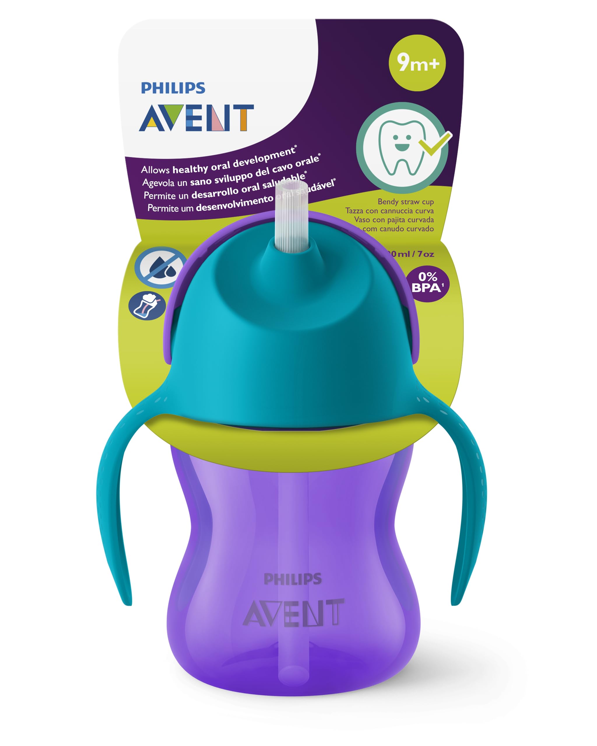philips-avent-scf796-02-strohhalmbecher-f-r-kleinkinder-silikon-violett-mit-gebo image 1