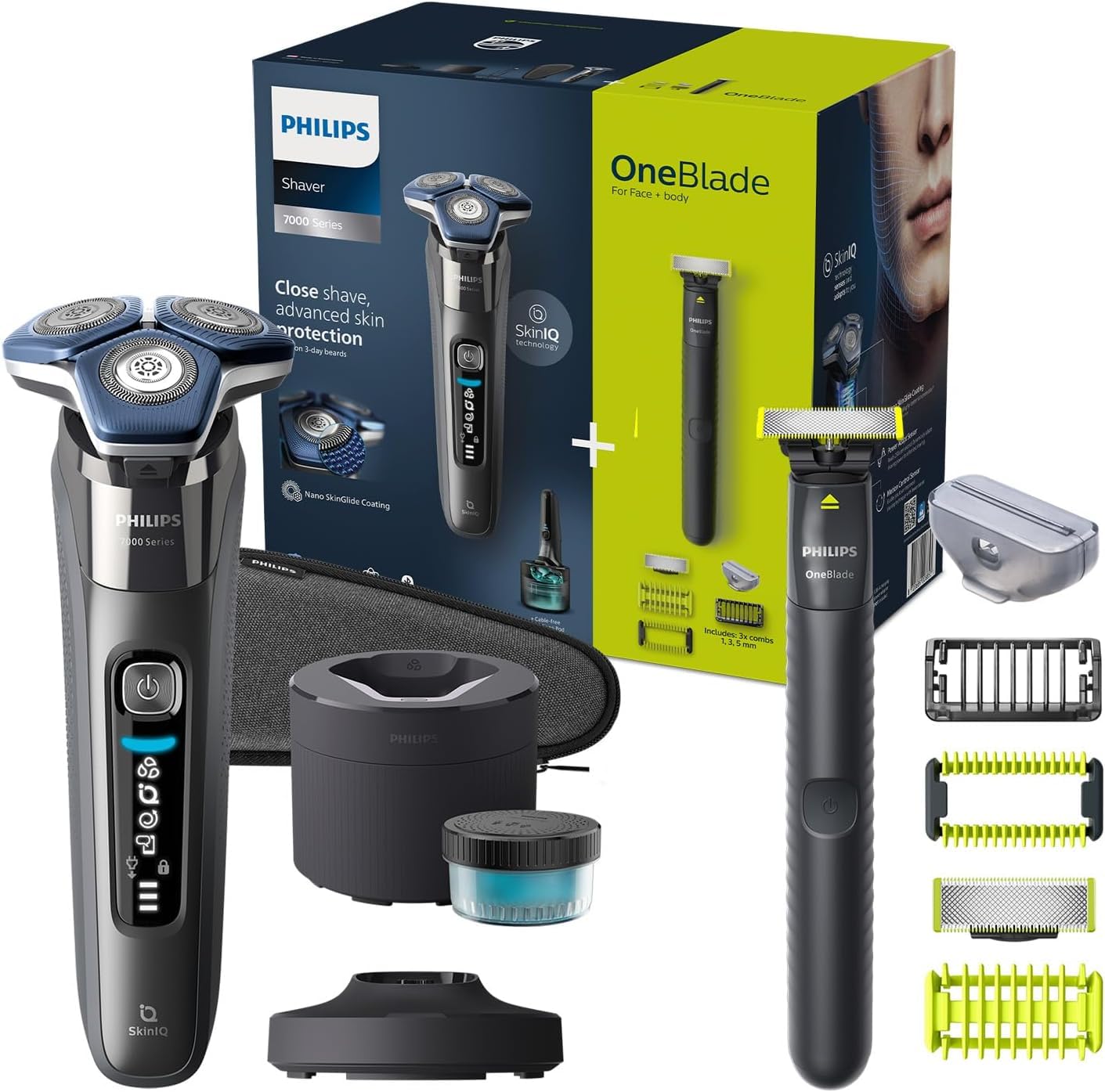 philips-shaver-series-7000-s7886-55-elektrorasierer-f-r-herren-ausklappbarer-tri image 8
