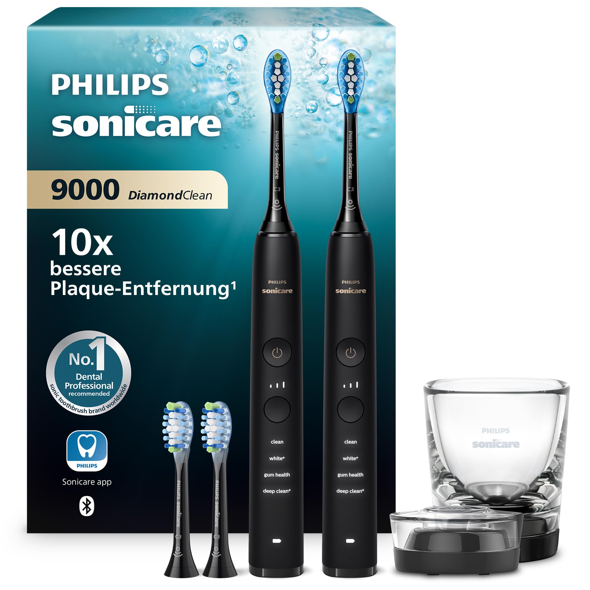 philips-sonicare-diamondclean-9000-schallzahnb-rste-doppelpack-hx9914-63-schwarz image 1