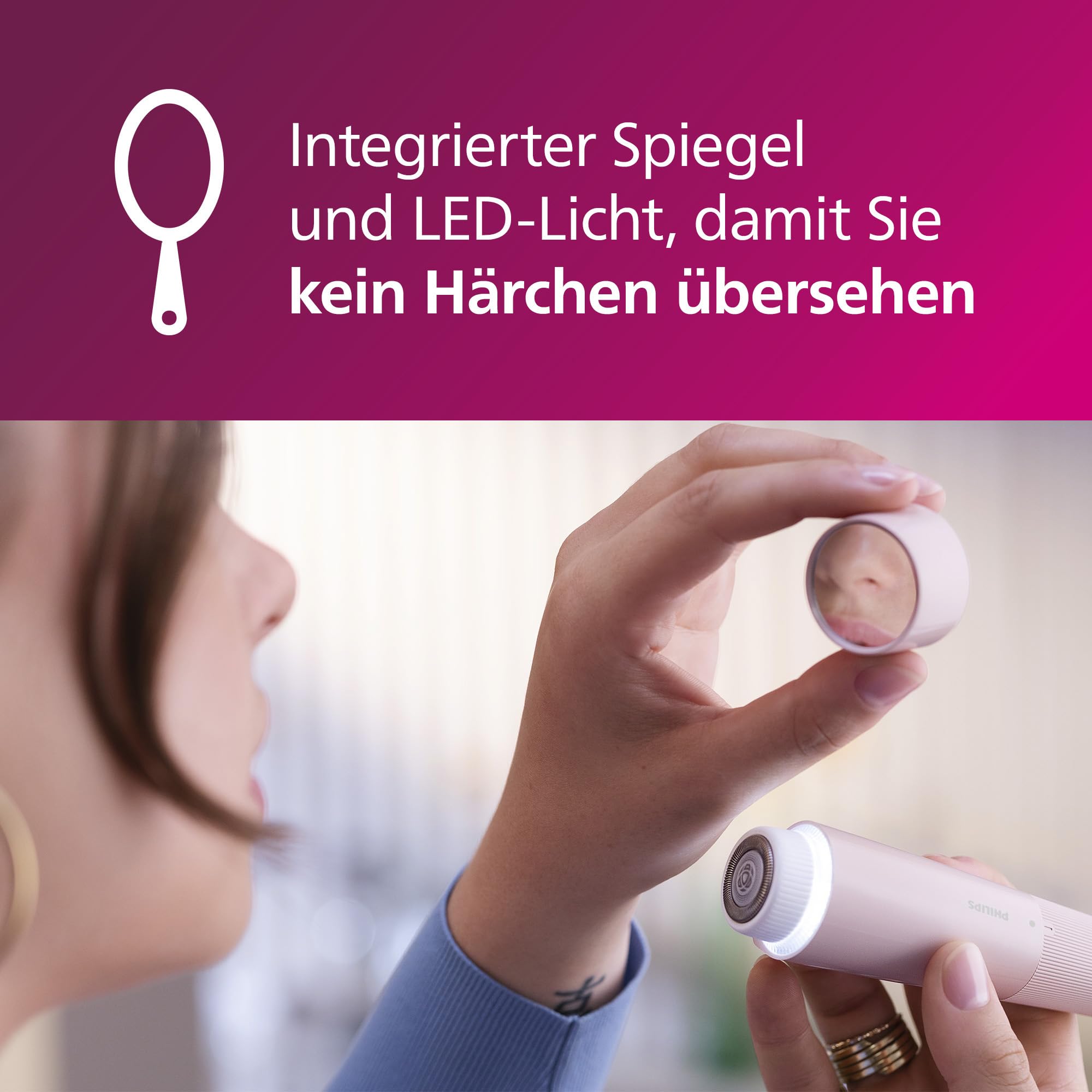 philips-gesichtshaarentferner-5000-series-brr454-00-f-r-frauen-kabellos-hypoalle image 4