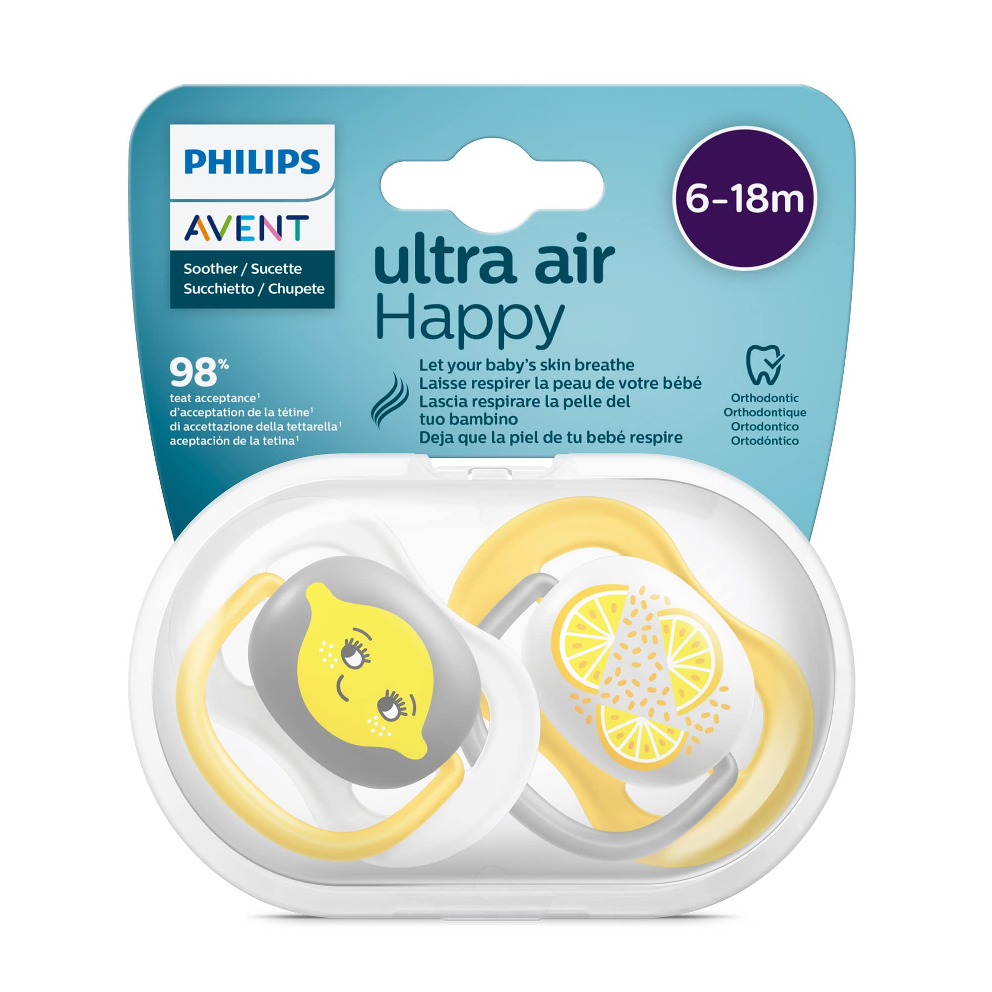 philips-avent-ultra-air-schnuller-2er-pack-mit-transport-und-sterilisationsbox-b image 1