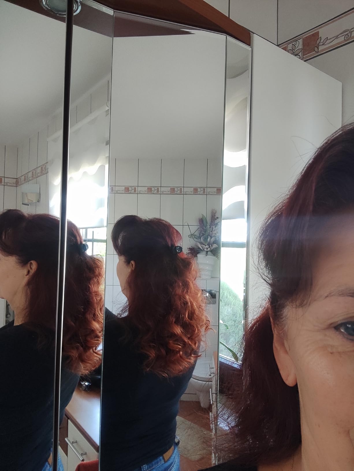 Haare rutschen durch