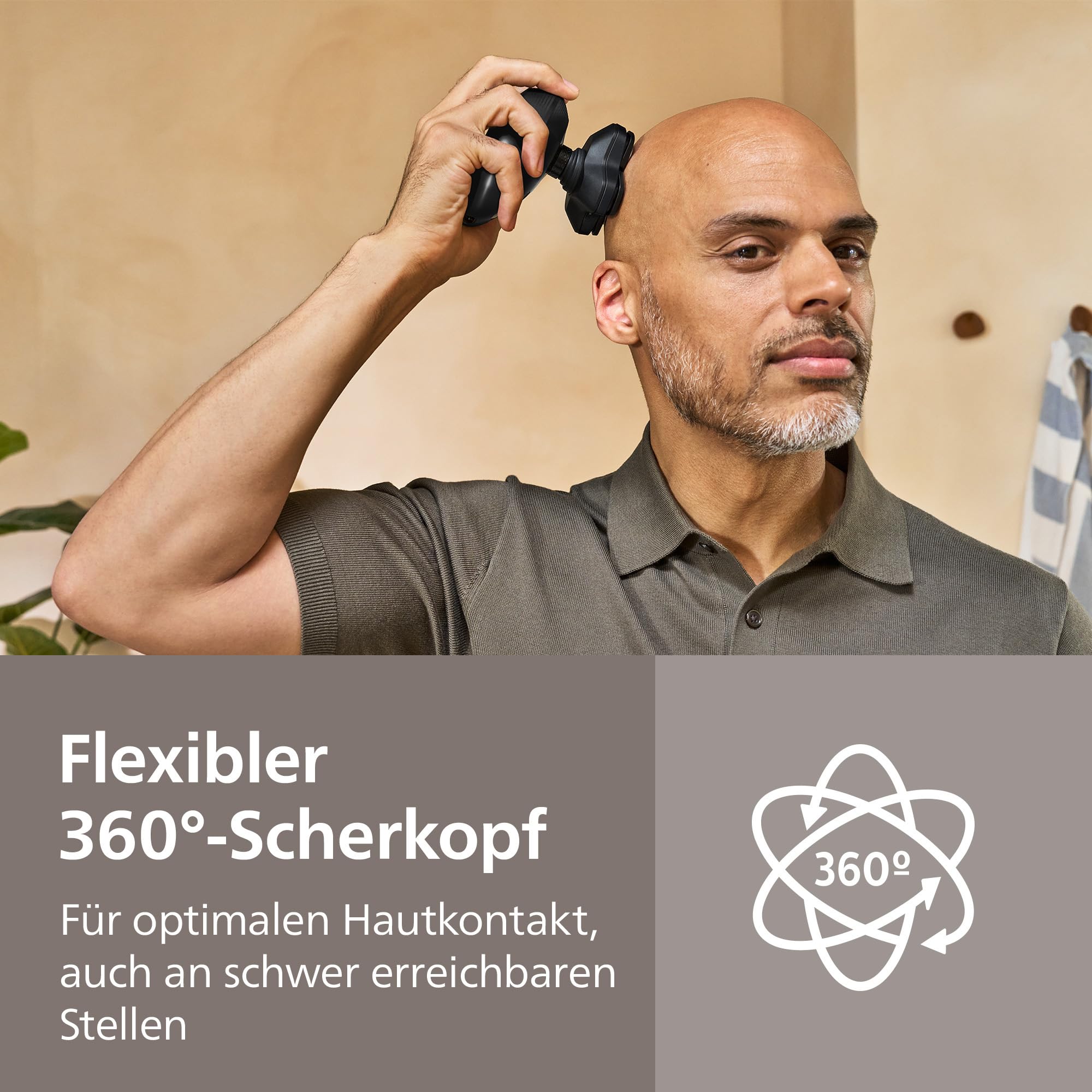 philips-head-shaver-pro-series-5000-glatzenrasierer-360-scherkopf-comfortcut-kli image 3