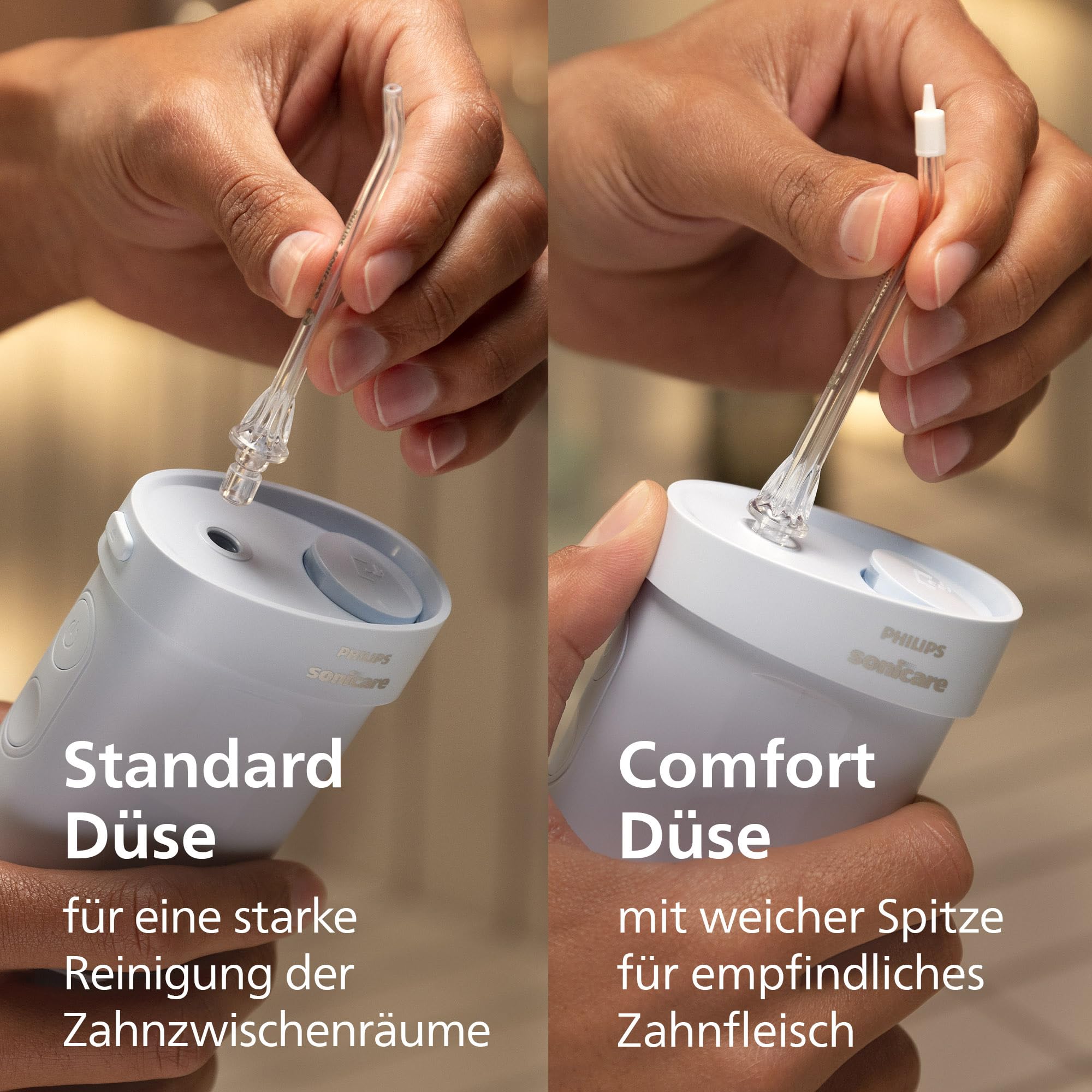 philips-sonicare-compact-flosser-1000-hx3333-24-tragbare-munddusche-3-programme- image 7