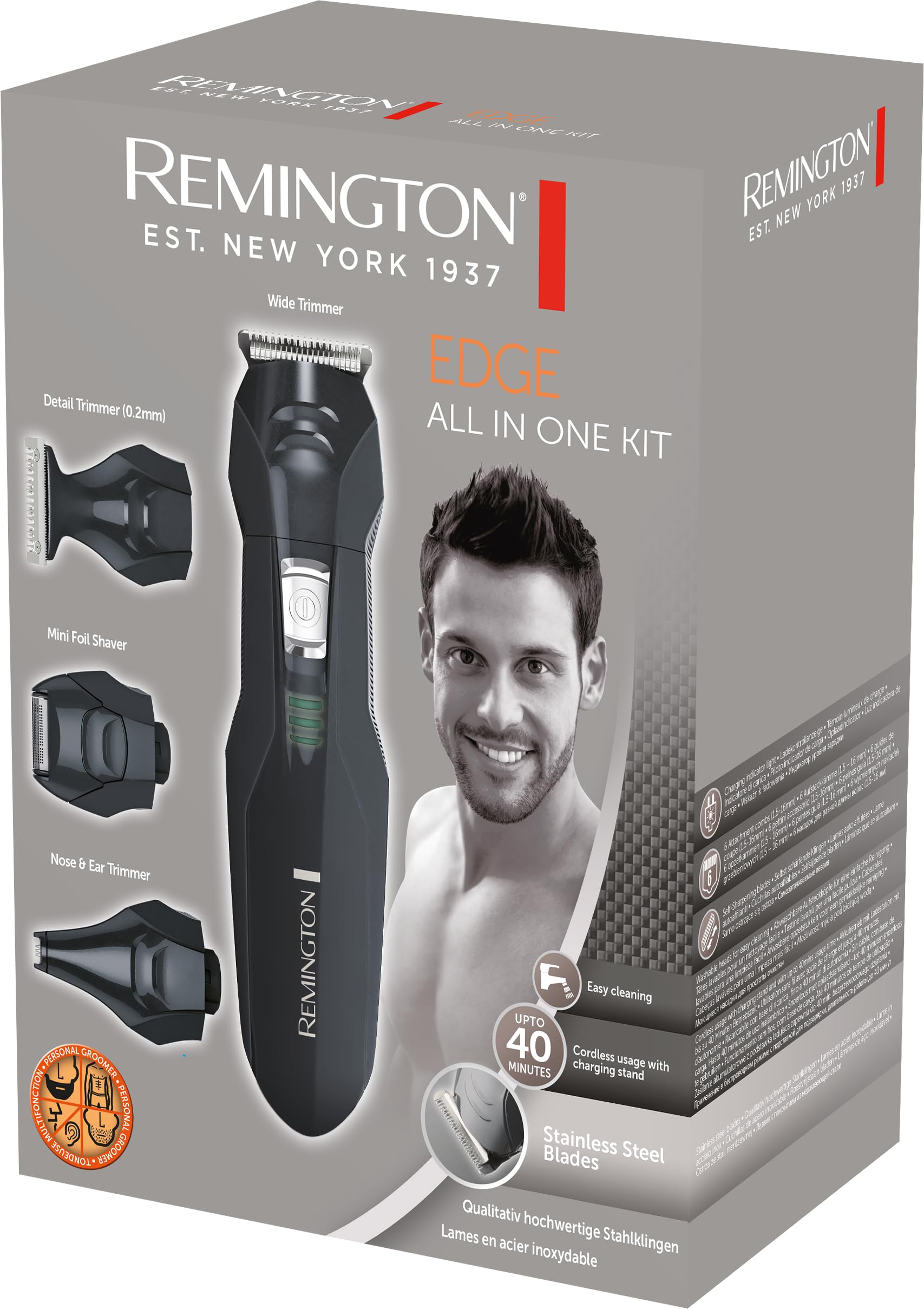 remington-pg6030-personal-groomer-edge-haarschneidemaschine-barttrimmer-set-mit- image 6
