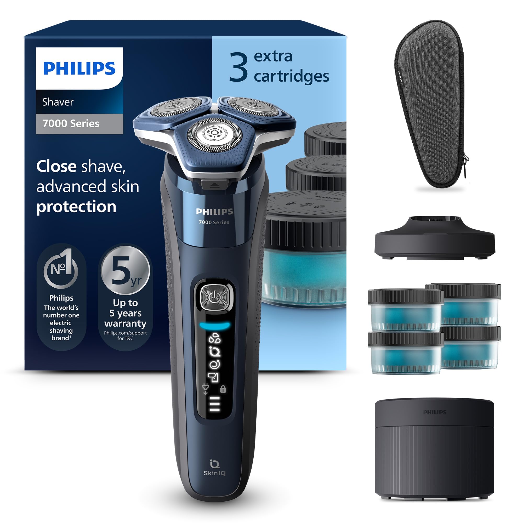 philips-shaver-series-7000-s7885-63-elektrischer-nass-und-trockenrasierer-mit-sk image 1