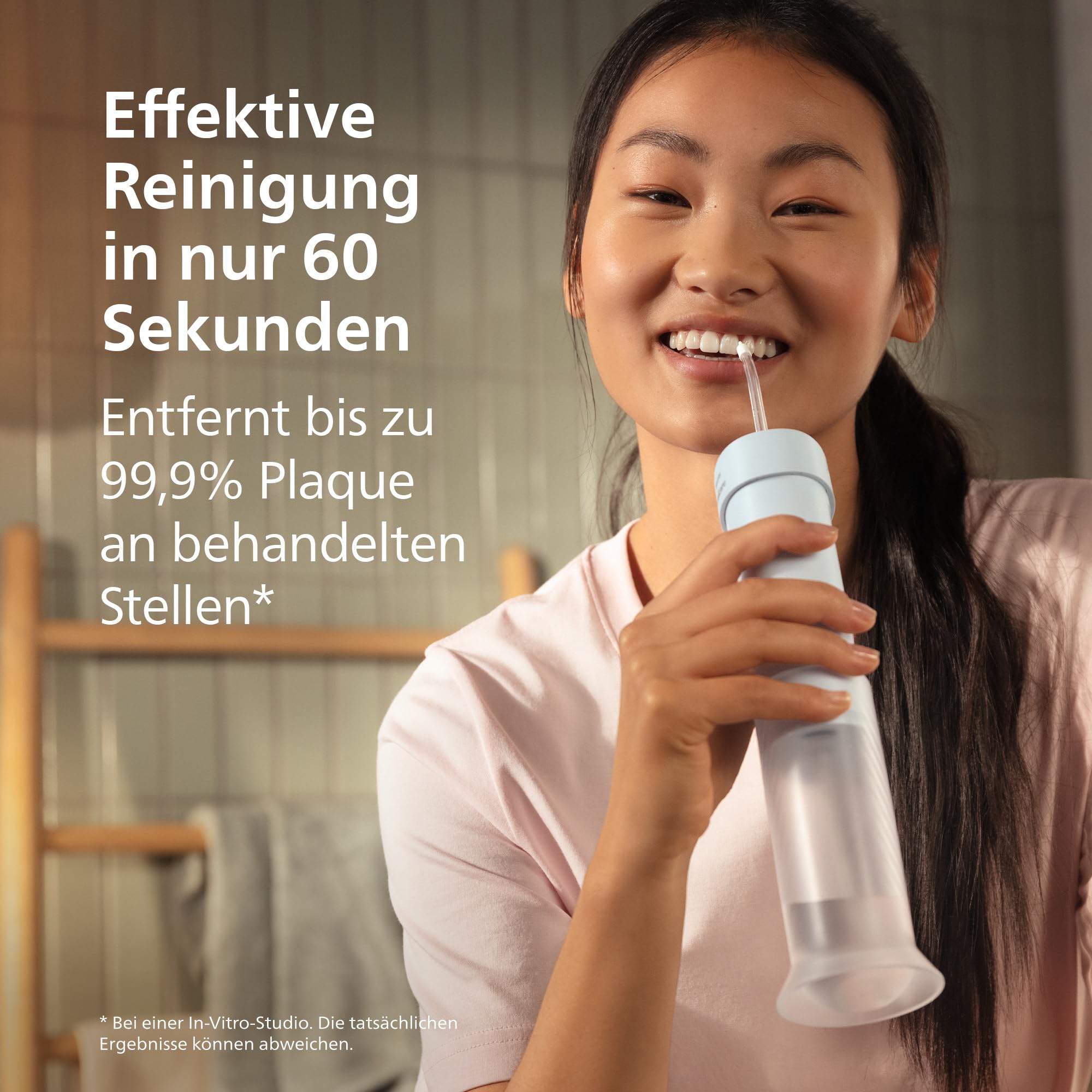 philips-sonicare-compact-flosser-1000-hx3333-24-tragbare-munddusche-3-programme- image 2