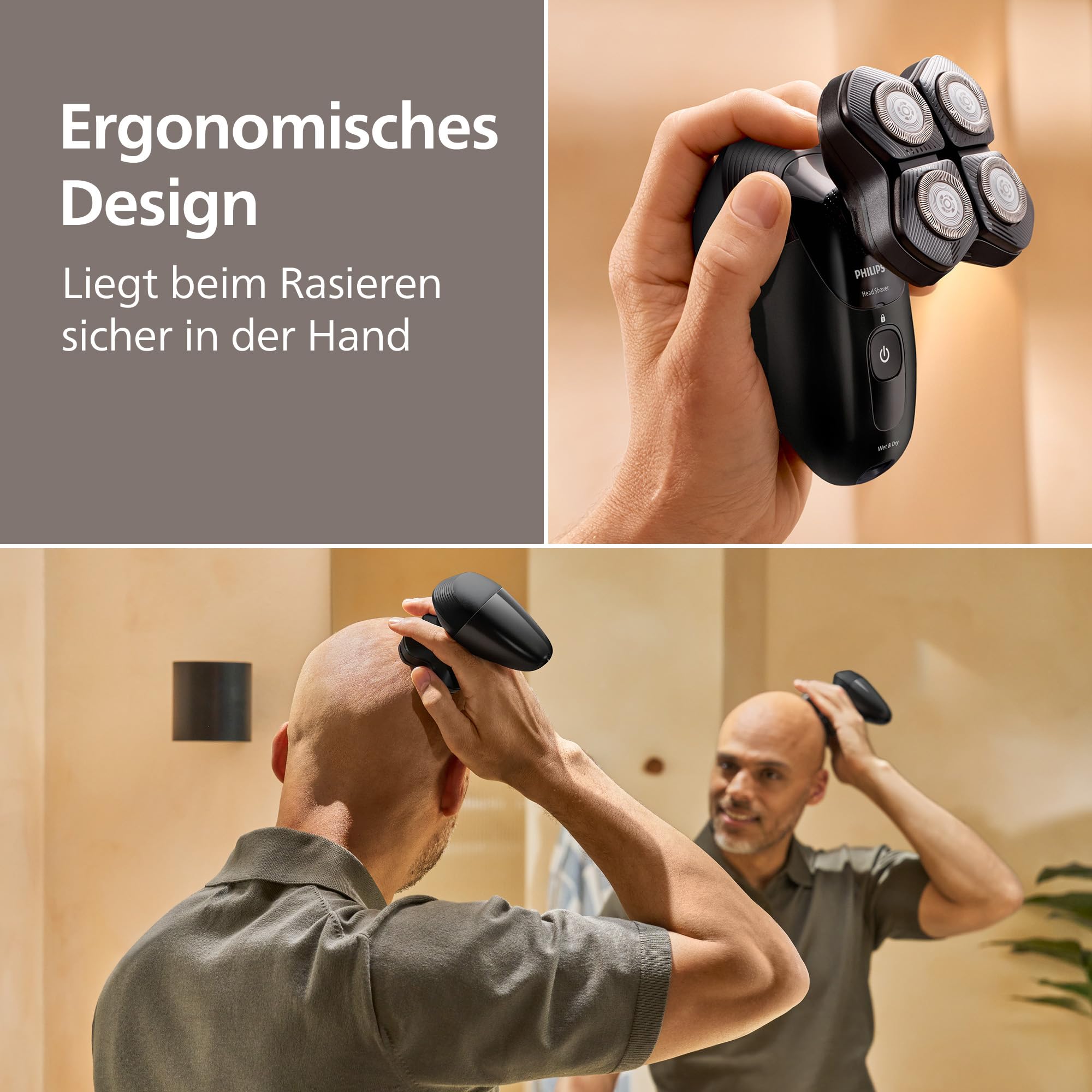 philips-head-shaver-pro-series-5000-glatzenrasierer-360-scherkopf-comfortcut-kli image 5
