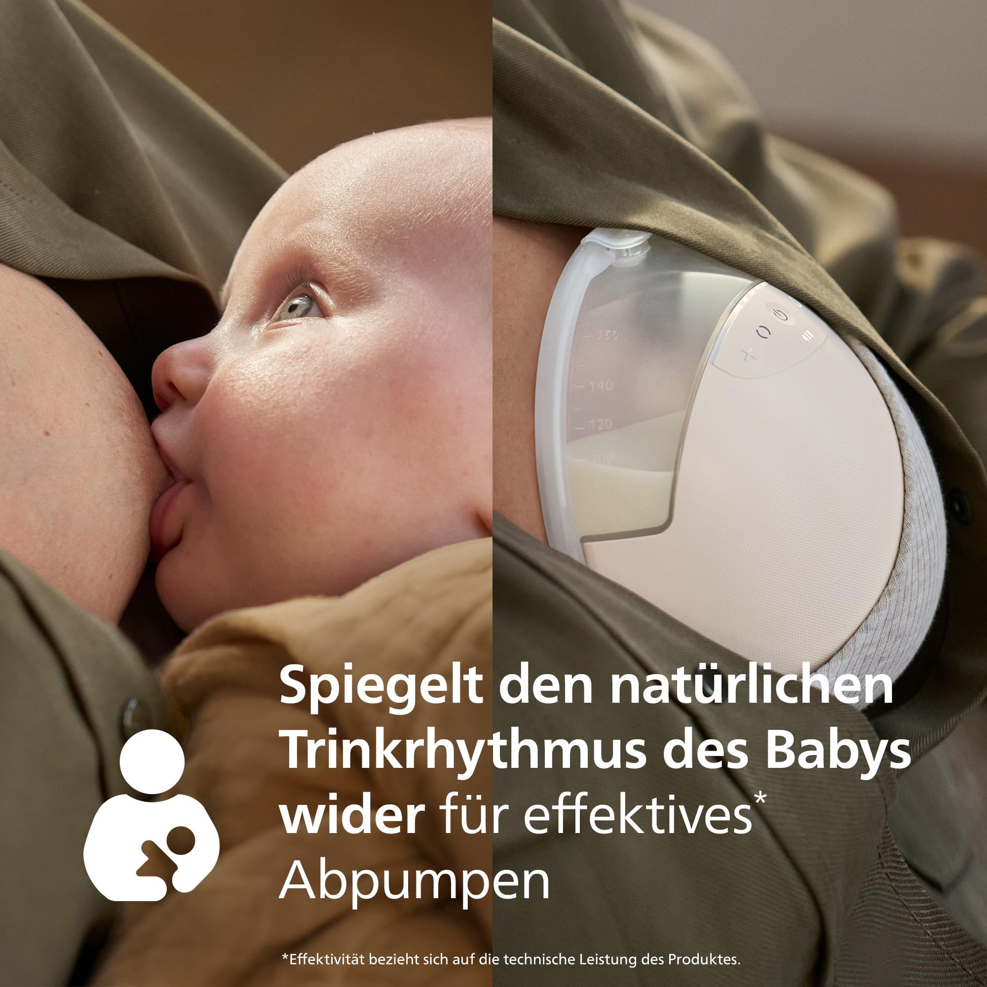 philips-avent-natural-care-hands-free-elektrische-doppelmilchpumpe-scf495-11-ski image 2