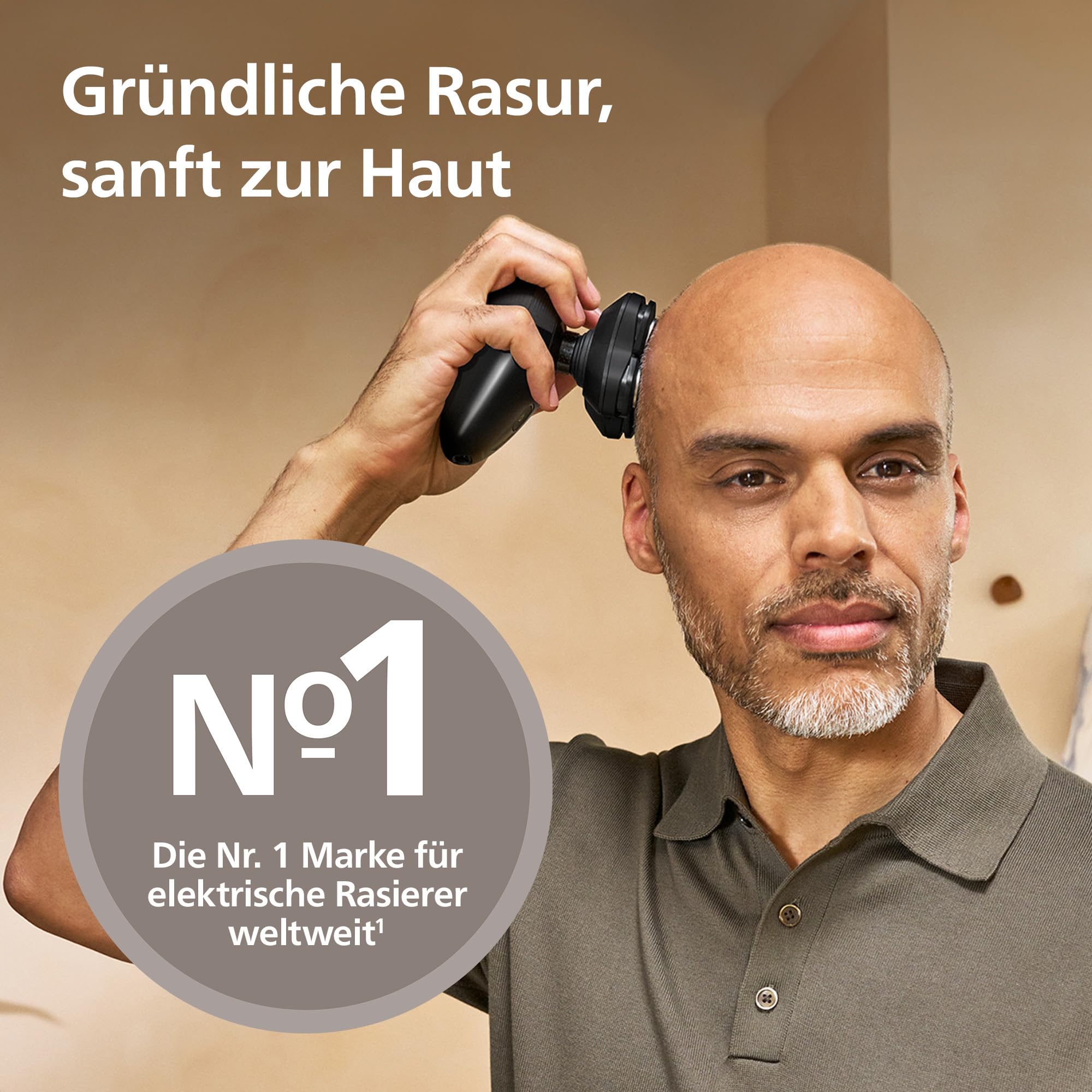 philips-head-shaver-pro-series-5000-glatzenrasierer-360-scherkopf-comfortcut-kli image 2