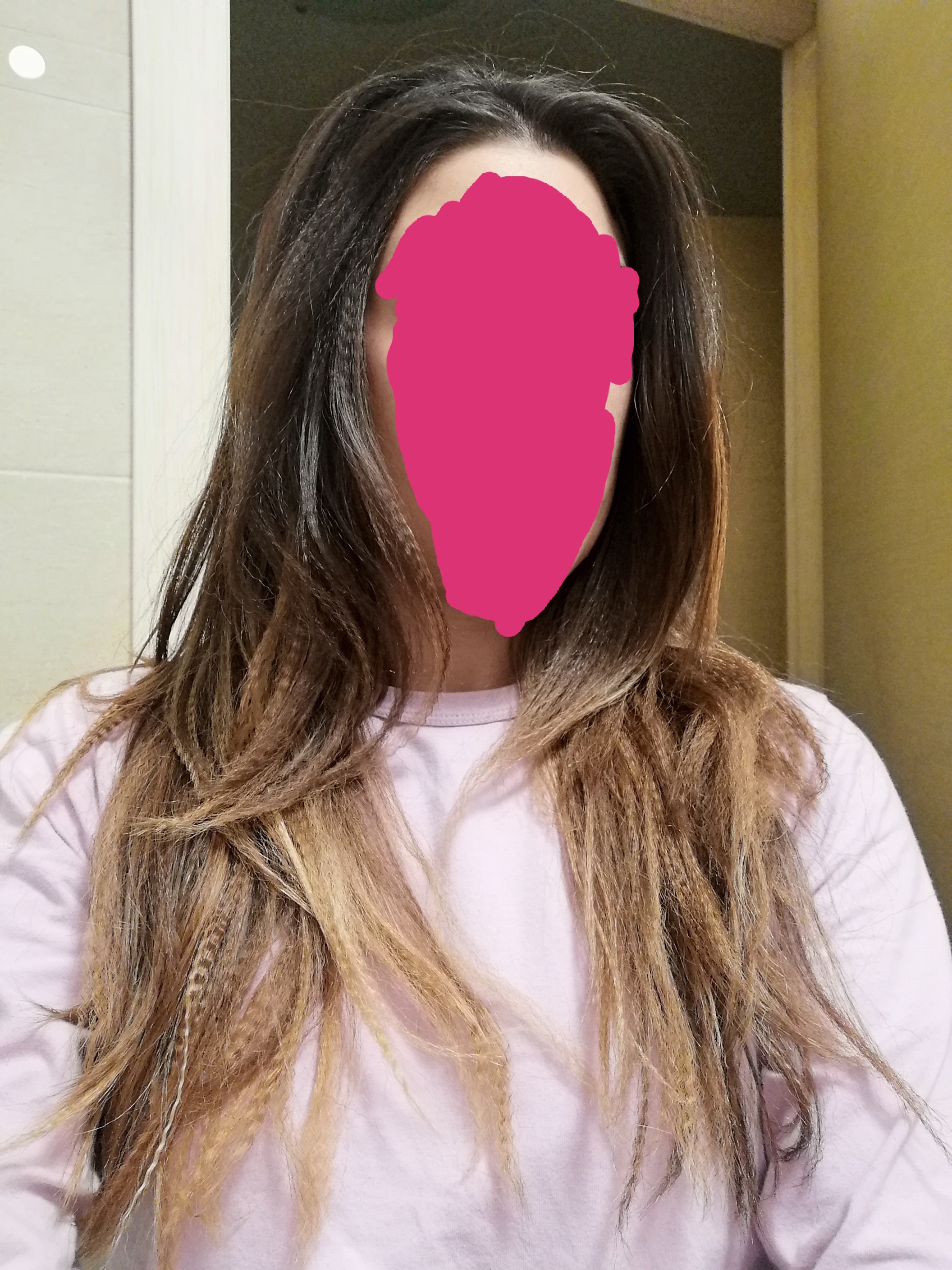Platzt mein Haar ab
